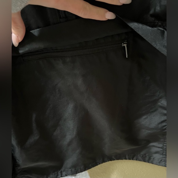 Champion UO Mens Jacket Hooded Windbreaker Big C Half Zip Pull Over Black-M - Picture 5 of 11